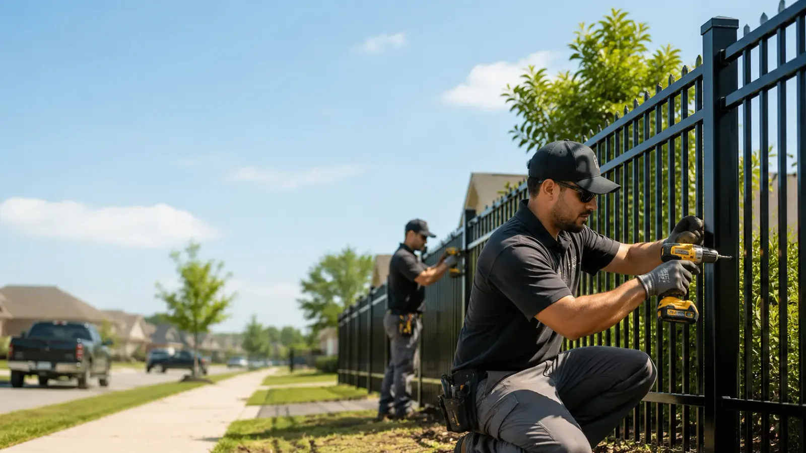 Metal Fence Installation in North Hampton, NH
